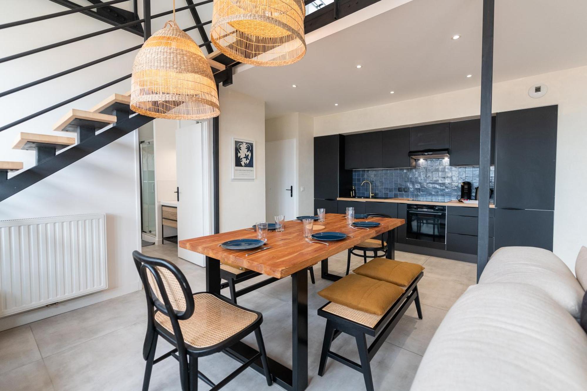 Kasa Madura - Duplex Au Calme Tout Equipe Saint-Etienne  Bagian luar foto